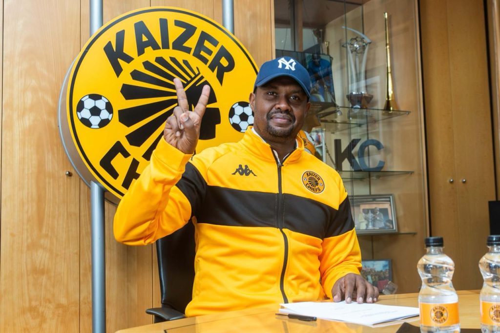 Kaizer Chiefs co-coach Cedric Kaze