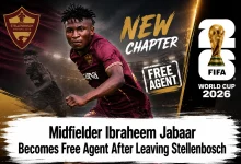 Midfielder Ibraheem Jabaar