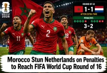 Morocco Stun Netherlands on Penalties