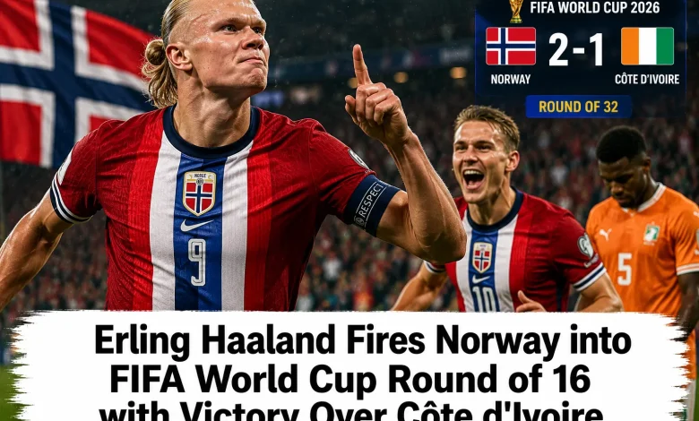 Erling Haaland Fires Norway