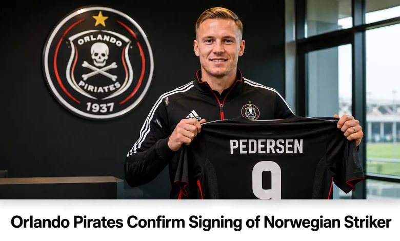 Norwegian Striker Sebastian Pedersen
