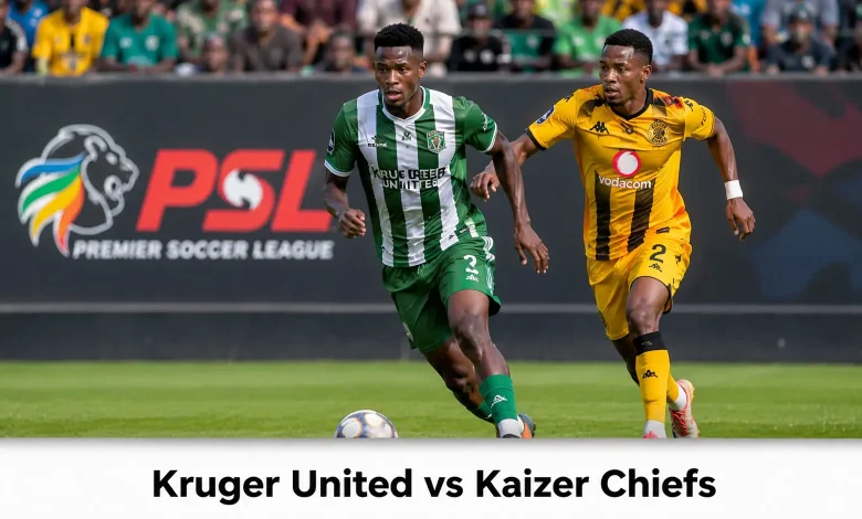 Kruger United vs Kaizer Chiefs
