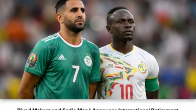 Riyad Mahrez and Sadio Mané