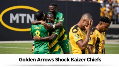 Golden Arrows Shock Kaizer Chiefs