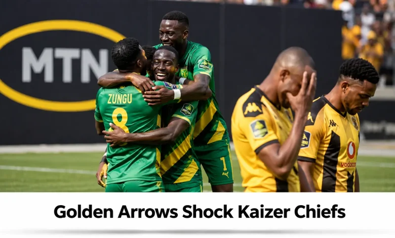Golden Arrows Shock Kaizer Chiefs