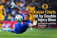 Kaizer Chiefs face double injury blow