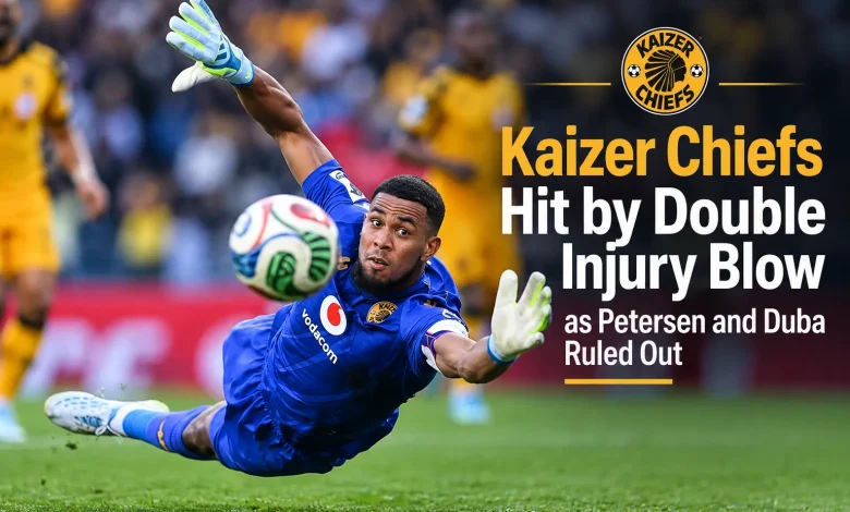 Kaizer Chiefs face double injury blow