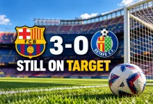 Barcelona Beat Getafe 3-0
