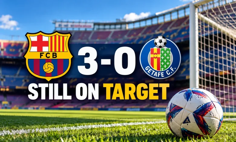 Barcelona Beat Getafe 3-0